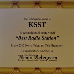 The People have Voted… KSST Best Radio Station in Hopkins County!