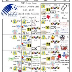 October is Chock Full of Activities at the Senior Center