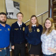 National FFA Week; 2016 SSHS FFA Leaders and Officers