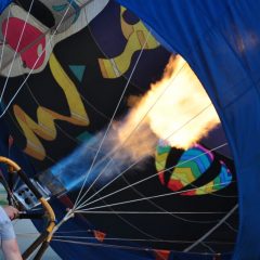 Friday Morning Hot Air Balloon Media Flight