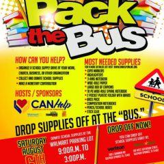 CANHelp Annual Pack The Bus School Supply Drive