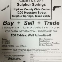 Gun And Knife Show This Weekend!