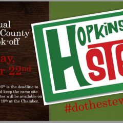 “Do the Stew” Theme for 47th Annual Hopkins County Stew Cook-off