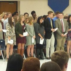 NHS Induction Ceremony Held At SSHS