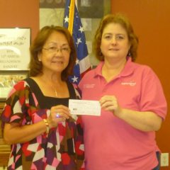 Hopkins County VFW Post 8560A, Ladies Auxillary Donates to Senior Center and Meal A Day