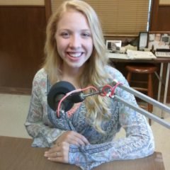 Reigning Dairy Festival Queen Sadie Evans