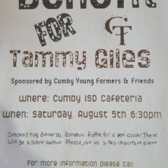 Tammy Giles Benefit