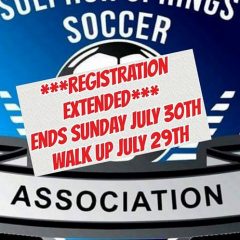 Sulphur Springs Soccer Association Extends Registration Deadline