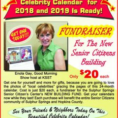 Senior Citizen’s Center Fundraiser includes…Calendars?