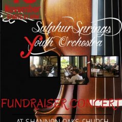 You’re Invited: Sulphur Springs Youth Orchestra Fundraiser Concert