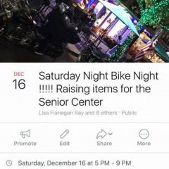 Saturday Night Bike Night Benefitting Senior Center