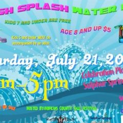 Hopkins County Fall Festival Presents 2018’s “Splish Splash Water Bash”