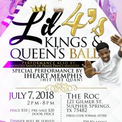 Mark Your Calendars for the Annual King and Queen Ball