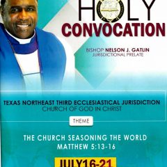 Holy Convocation at Mitchell Chapel COGIC: Friday Evening Ordination Service