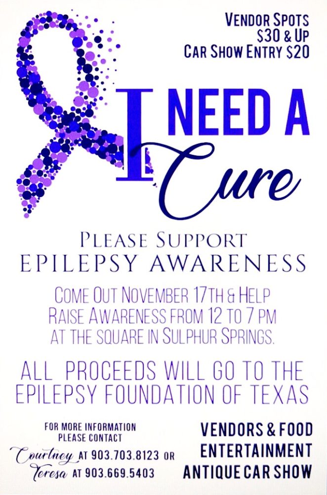 Epilepsy Awareness Event Set for November 17th - Ksst Radio