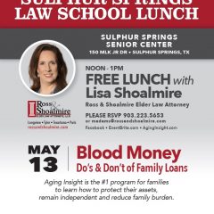 Ross And Shoalmire Law Program on Family Loans