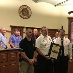 South Sulphur Volunteer Fire Department Recognized