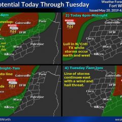 Trees, Power Lines Took Brunt Of Saturday’s Storm; More Storms Possible