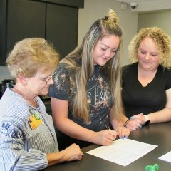 Students Registering for Nurse Aide (C&A) Class at PJC