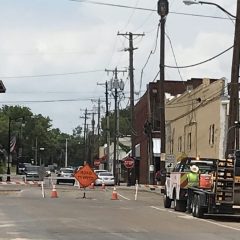 Section of Davis Street Closed Due To Water Break