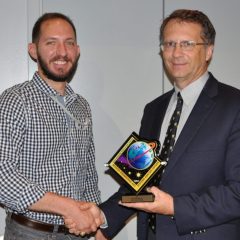 Jacob Stahl Honored as Rookie of the Year at NASA