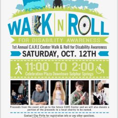 First Annual Walk ‘N Roll Will Be A Community Event on Saturday October 12