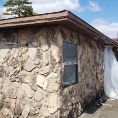 Asbestos Abatement Underway