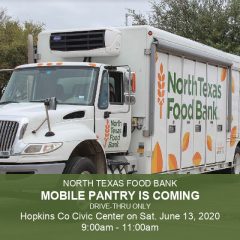 Mobile Food Pantry Returns Hopkins County Saturday