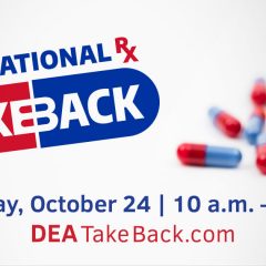 Drug Take Back Event Planned Oct. 24