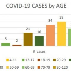 Weekly COVID-19 County Profile: Adults Age 40-60 Account For 40 Percent of New Cases