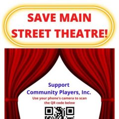 Fundraising for Save Main Street Theater is Underway Online; Can You Help?