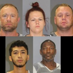 Five Arrested Over the Weekend On Felony Controlled Substance Charges