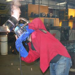 The Welding Shop at the Paris Junior College Sulphur Springs Center