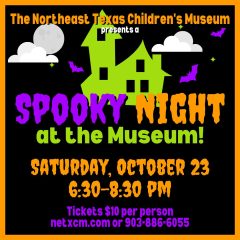 A Spooky Night at the Museum is Coming  Saturday, October 23, 2021