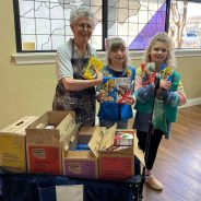 Girl Scout Troop 80 Delivers For Dinner Bell, Thanks To Community Donations