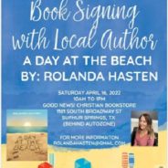 Local Author Rolanda Hasten Signing Copies of A Day at the Beach April 16th