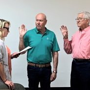 Hospital District Board Members Take Oath, Elect Officers