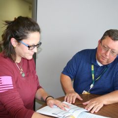 Registration at the Paris Junior College Sulphur Springs Campus