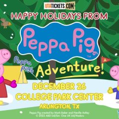 Peppa Pig is Coming to Arlington December 26, 2022