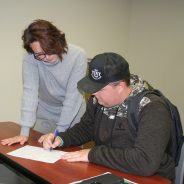 Student Registering at the Paris Junior College Sulphur Springs Campus