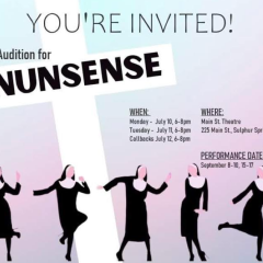 Auditions For Upcoming Community Players Production Of Nunsense