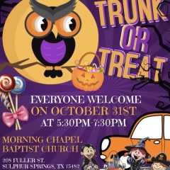 Trunk or Treat at Morning Chapel