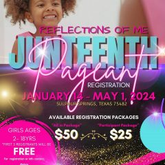 Junteenth Pageant Registrations Underway