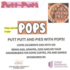 Putt-Putt With Pops on Friday at the Sulphur Springs Senior Citizen Activity Center