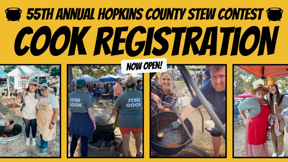 55th Annual Hopkins County Stew Contest Cook Registration