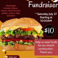 Hamburger Fundraiser in Sulphur Springs July 27