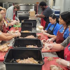 Meal-A-Day Blessed With SSISD Volunteers on Friday