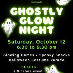 Ghostly Glow Night at the Northeast Texas Children’s Museum