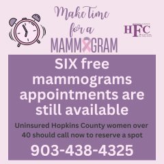 Free Mammogram Appointments Are Going Fast