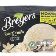 Breyers Ice Cream Settles Class Action Lawsuit